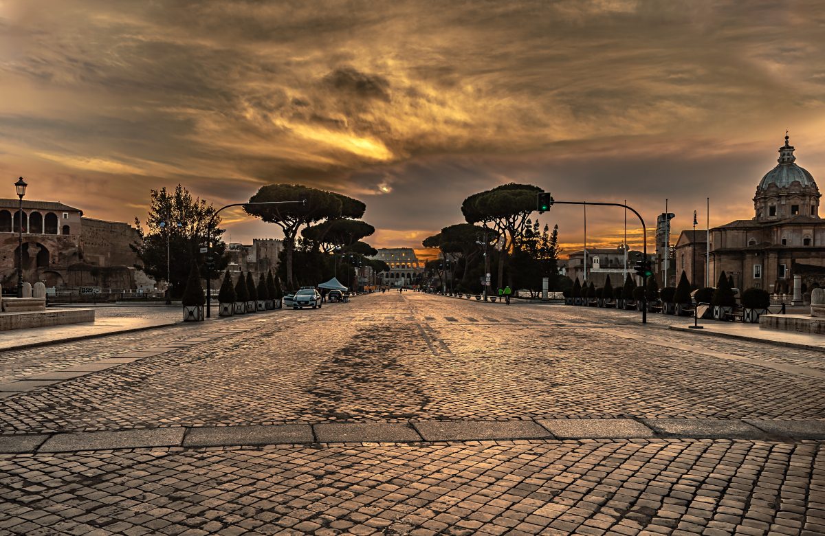 Via dei Fori Imperiali a Roma