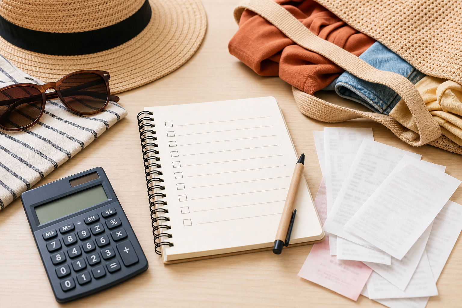 Checklist e ricevute per acquisti durante i saldi