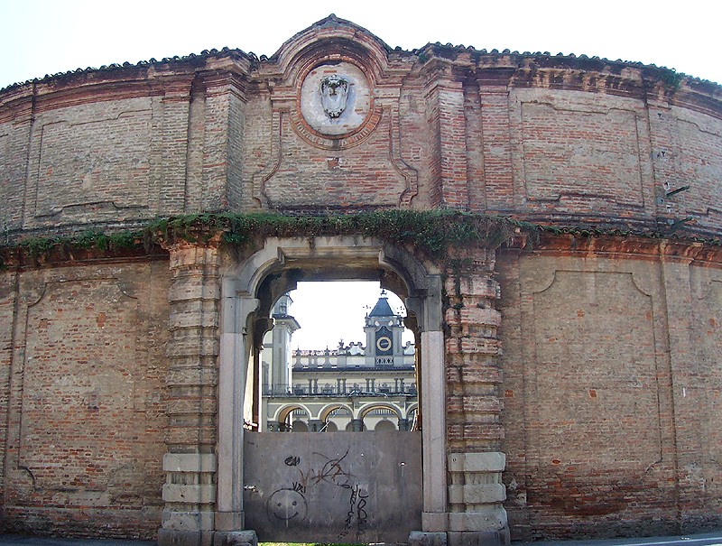 Ingresso del Palazzo Visconti a Brignano Gera d Adda