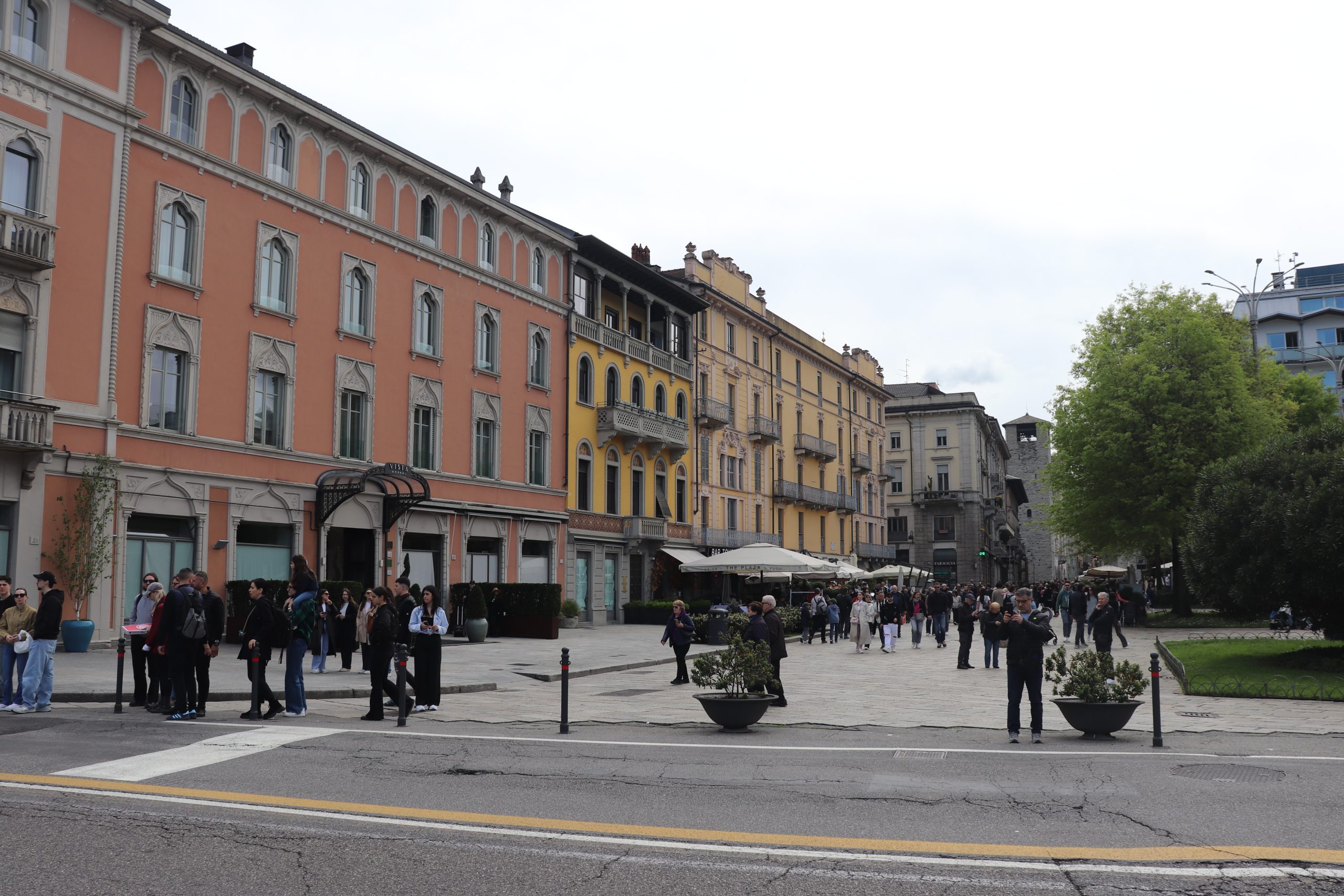 Piazza Cavour a Como