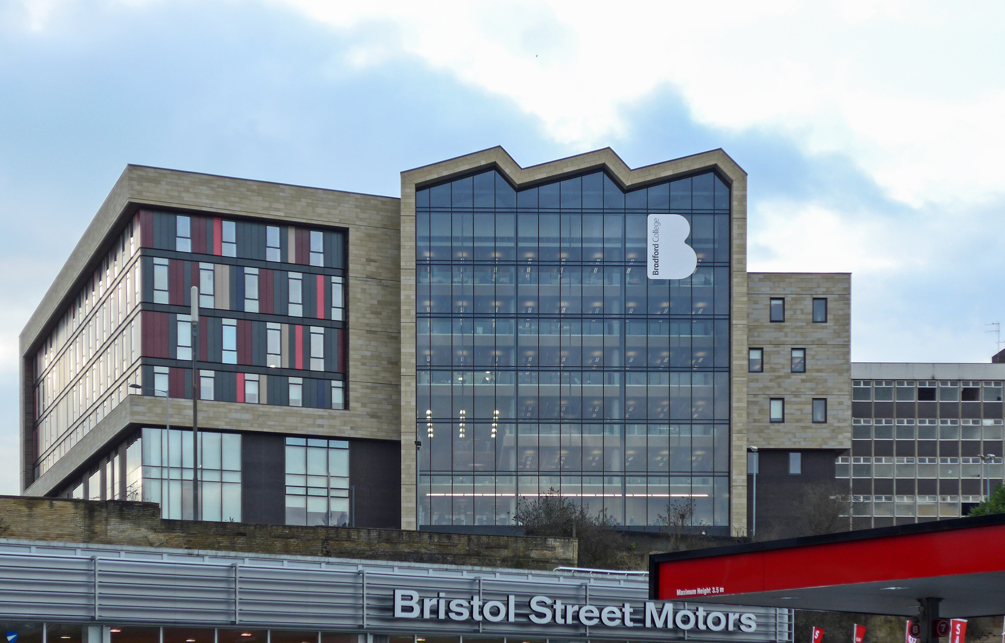 David Hockney Building al Bradford College