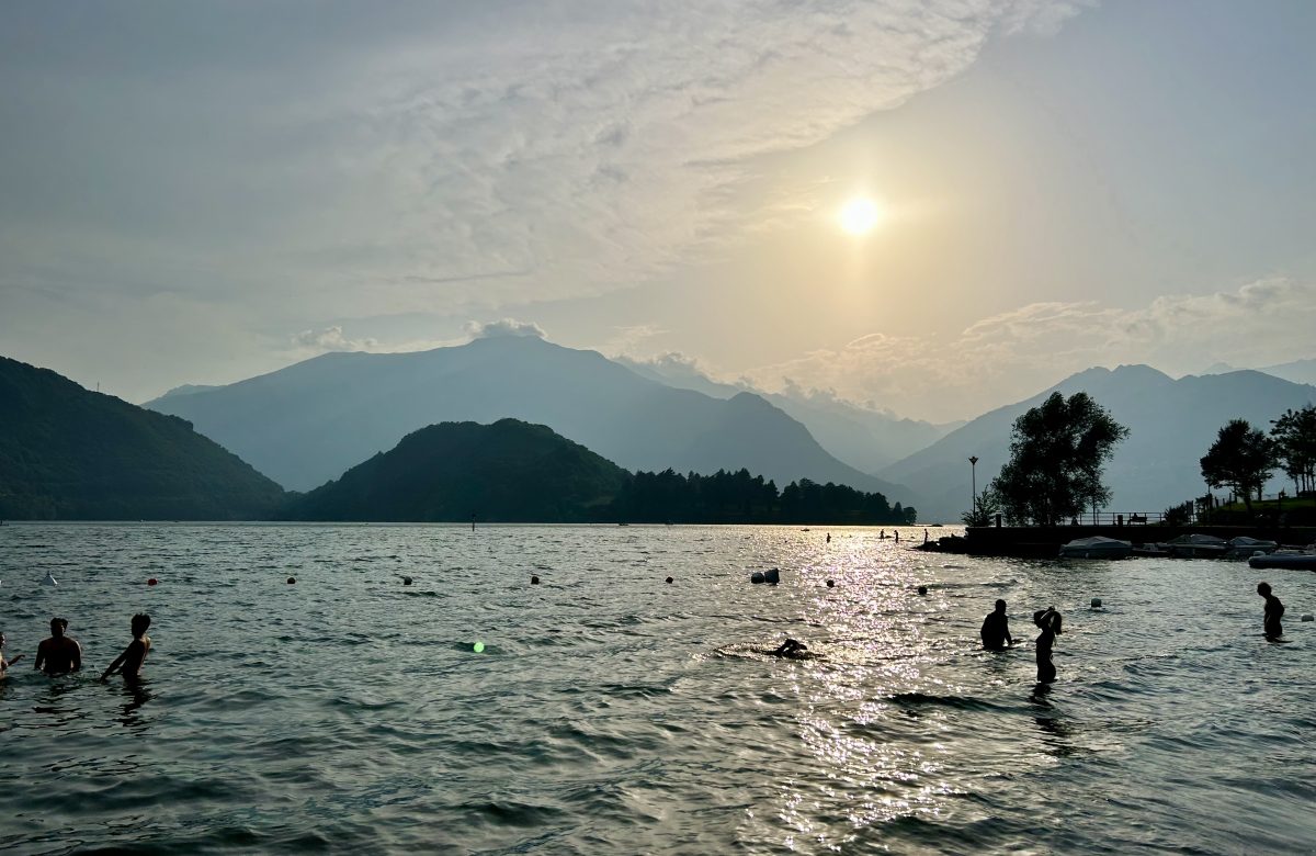 Piona Beach a Colico sul Lago di Como