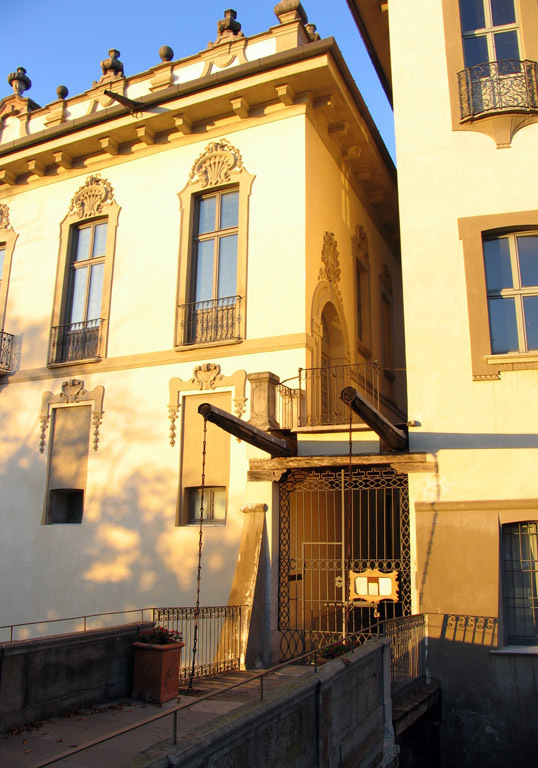 Ponte levatoio del Palazzo Visconti a Brignano Gera d Adda