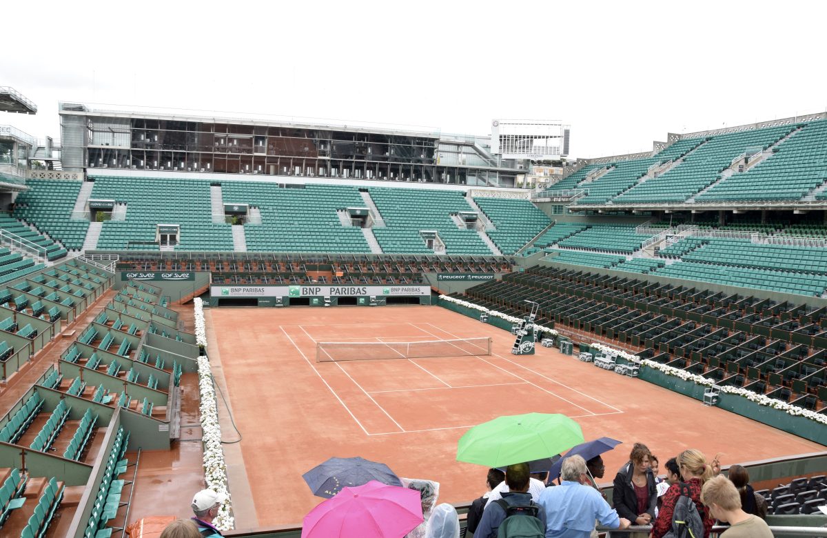 Court Philippe-Chatrier allo Stade Roland-Garros