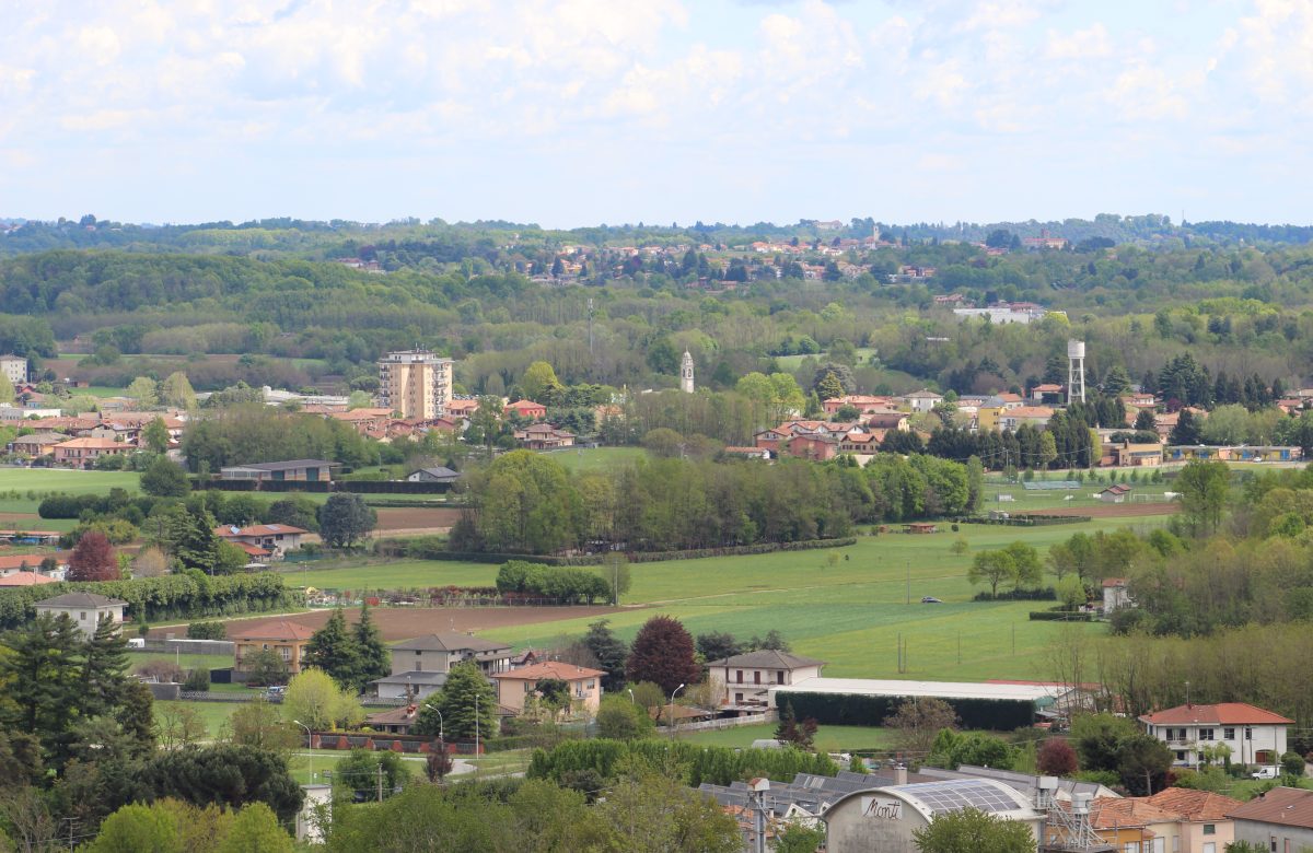 Vista di Bulgarograsso in provincia di Como