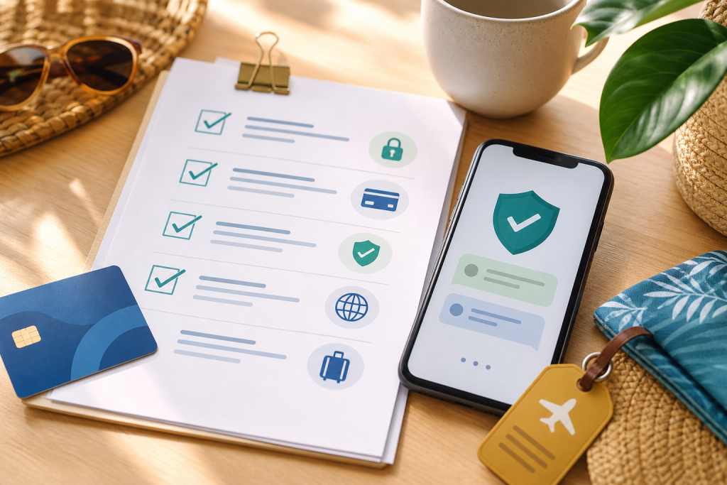 Checklist per prenotare una vacanza online in sicurezza