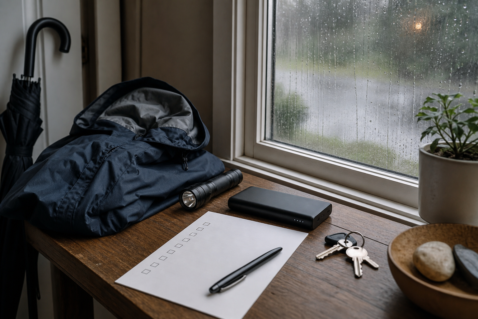 Checklist per temporali e maltempo