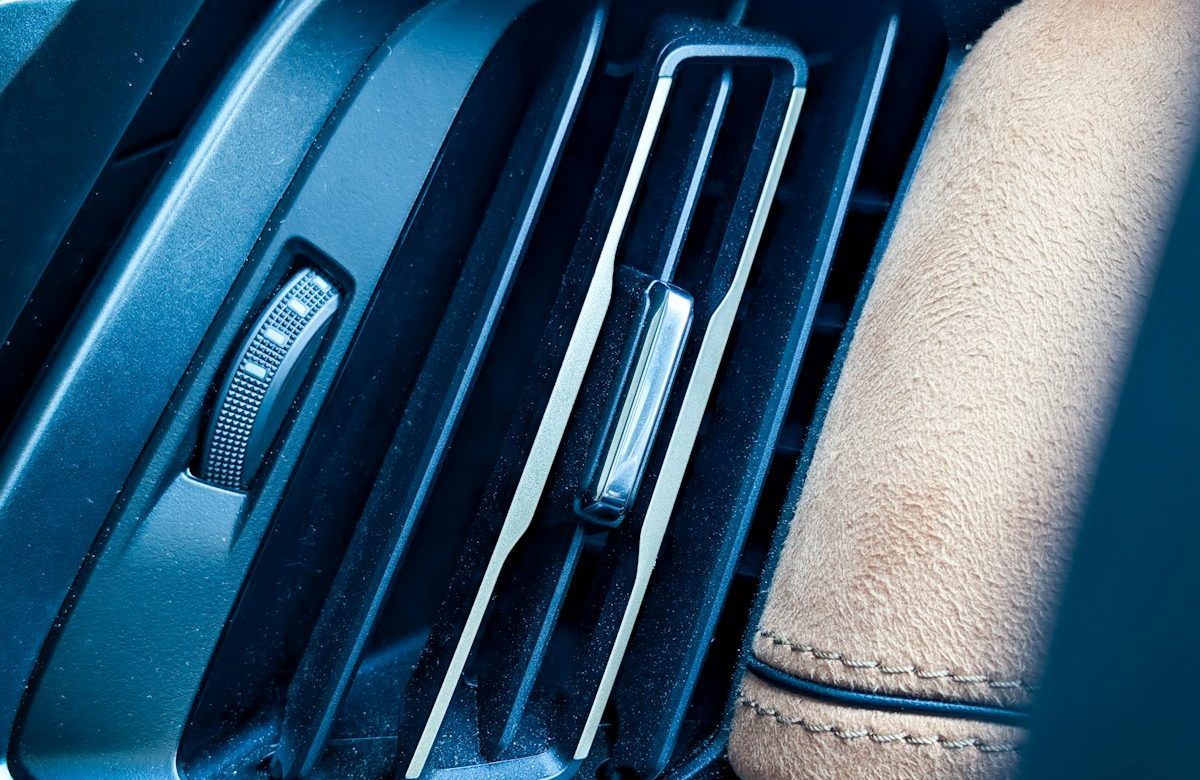 Bocchetta del climatizzatore di un auto