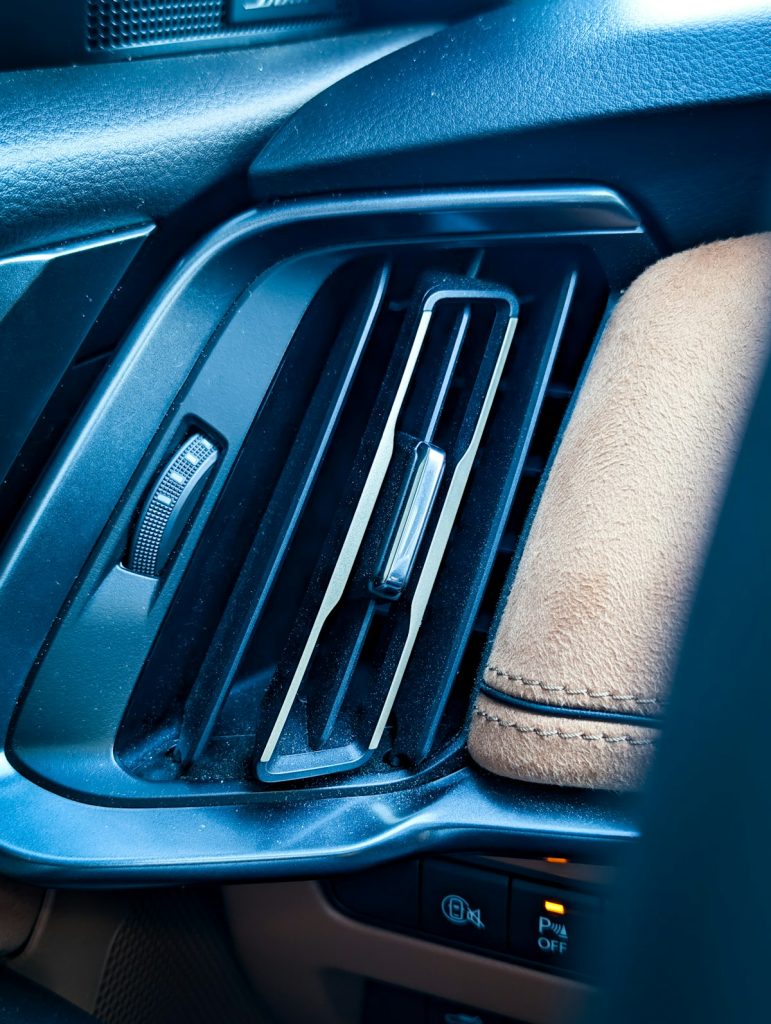 Bocchetta del climatizzatore di un'auto