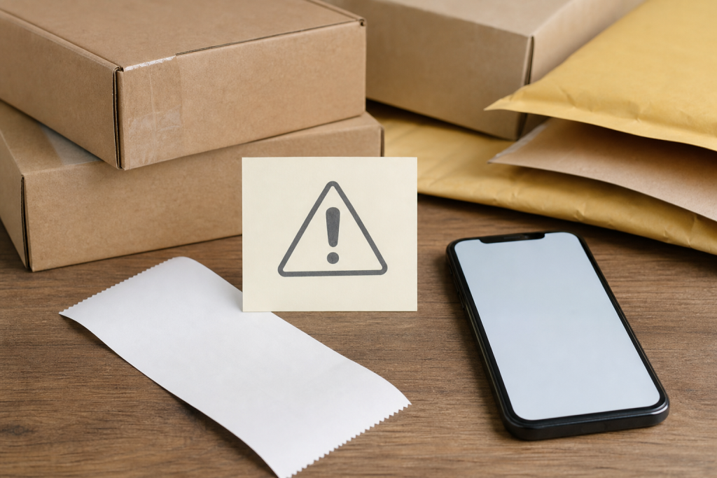 Avvisi e richiami per prodotti acquistati online