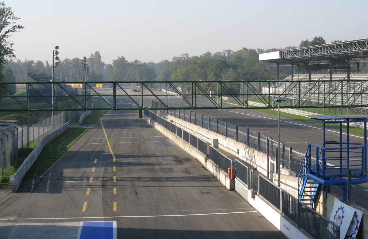 Vista del circuito dell Autodromo Nazionale Monza