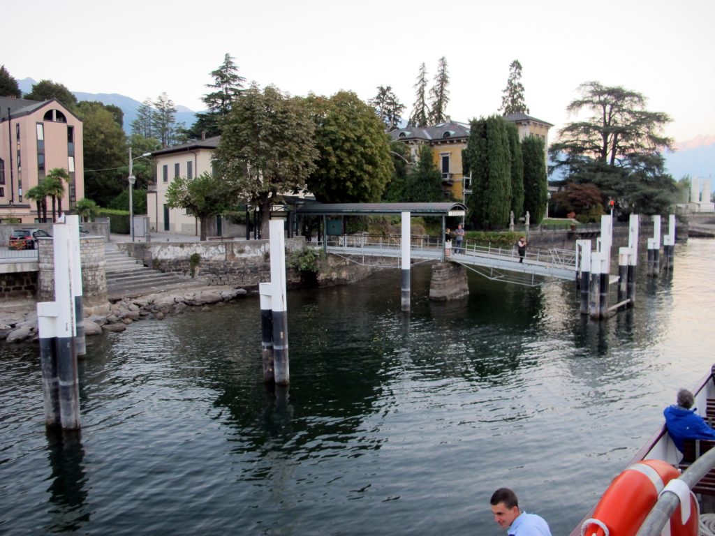 Imbarcadero di Dongo sul Lago di Como