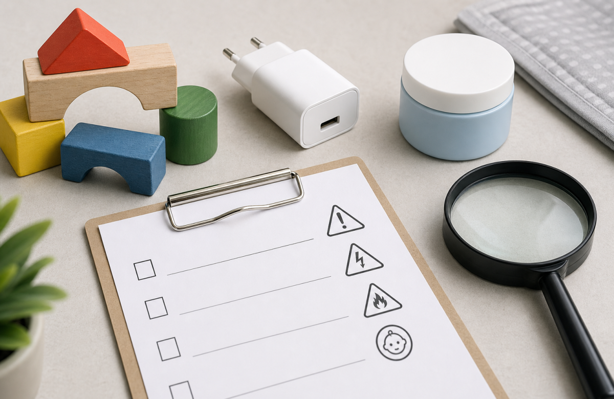Prodotti generici e checklist per sicurezza dei consumatori