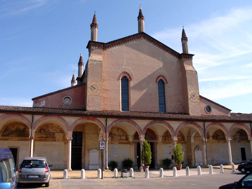 Facciata del Santuario delle Grazie a Curtatone