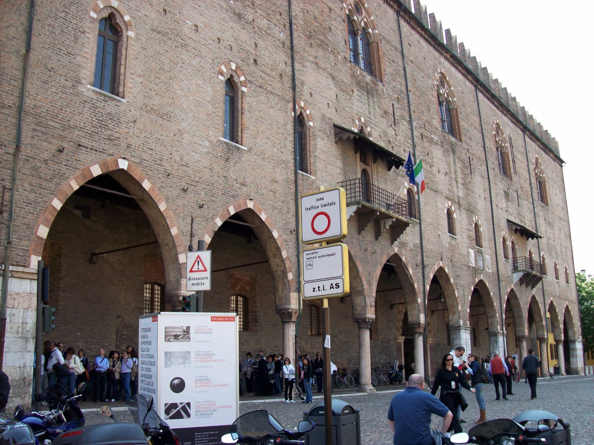 Palazzo Ducale a Mantova in Piazza Sordello