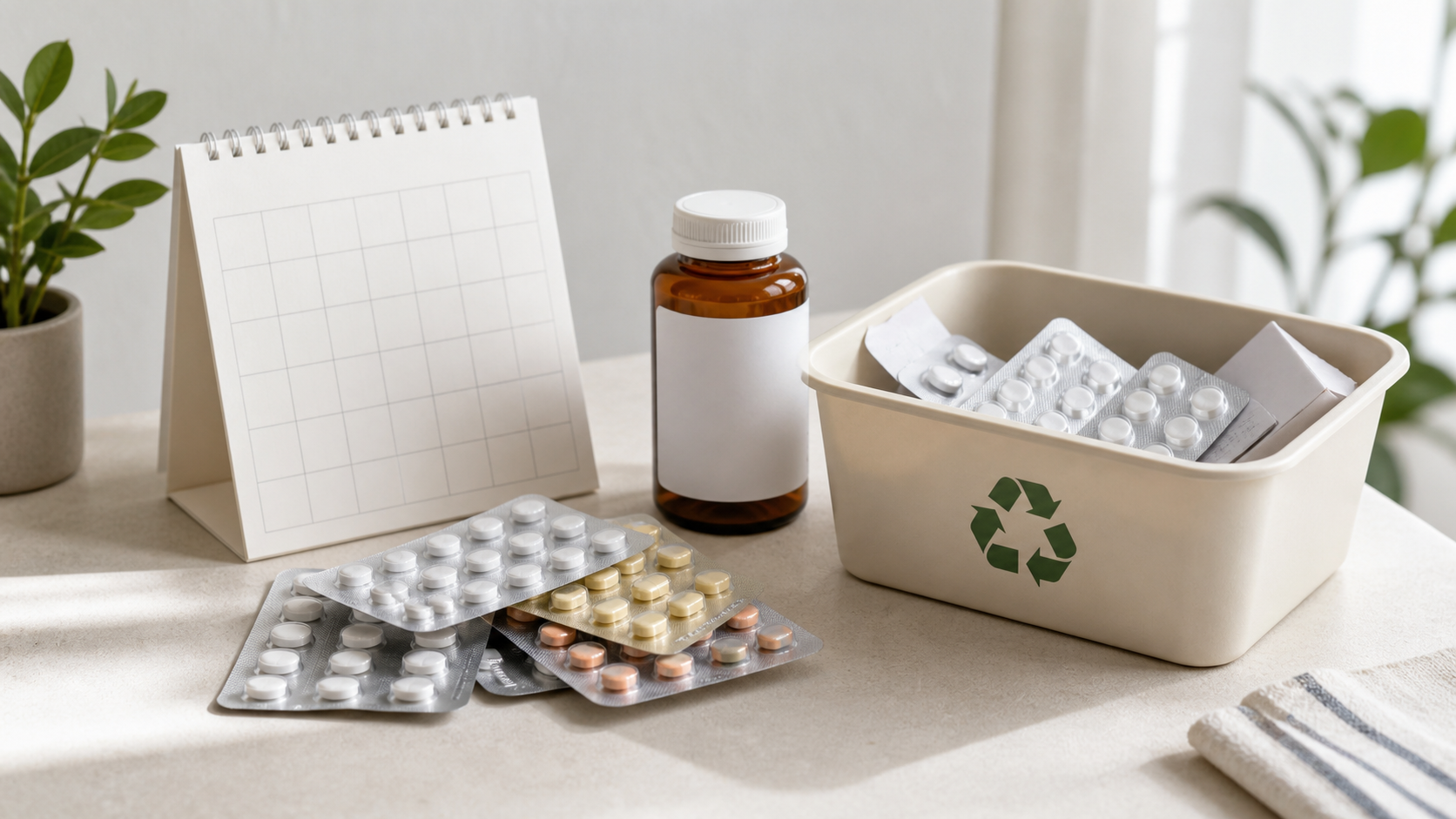Farmaci scaduti da separare per la raccolta corretta