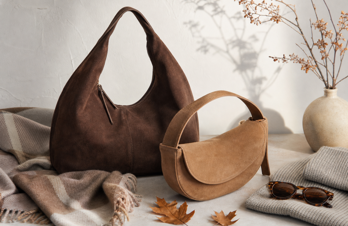 Borse in camoscio generiche per un look di settembre