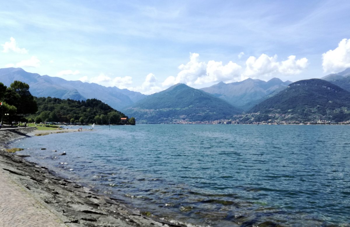 Lago di Como visto da Colico