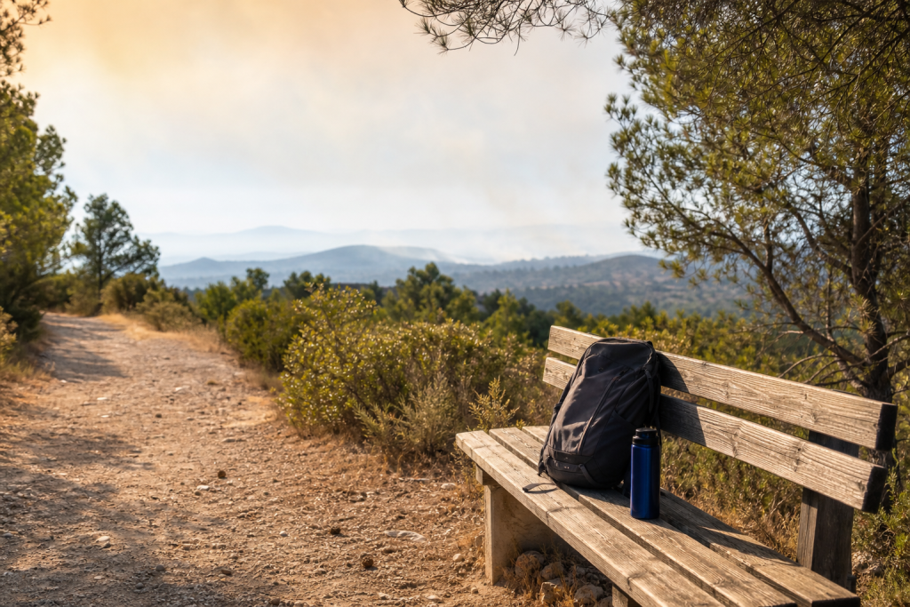Sentiero generico nel bosco per un articolo su geodiversità e turismo responsabile