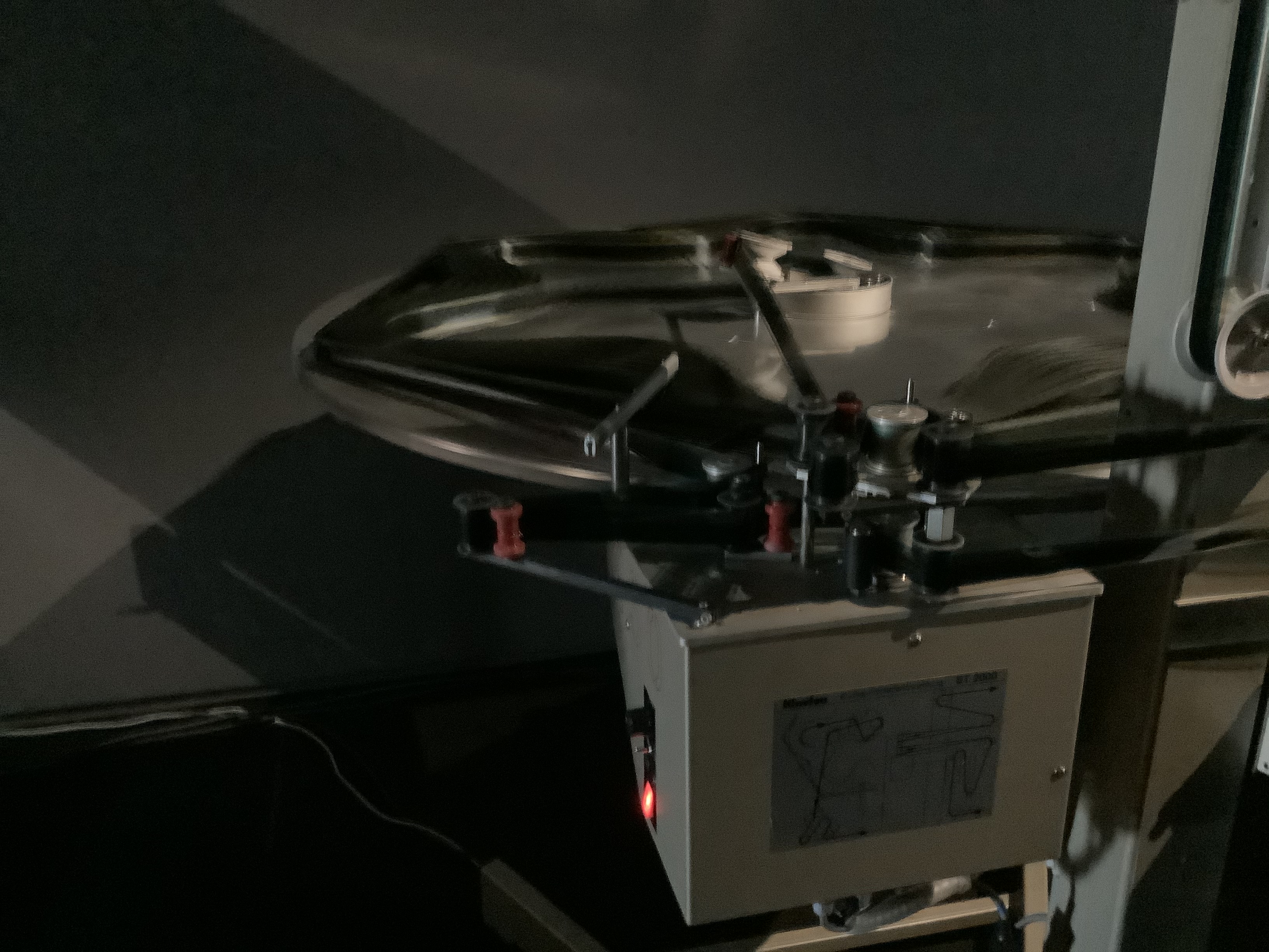 Bobina cinematografica su un proiettore