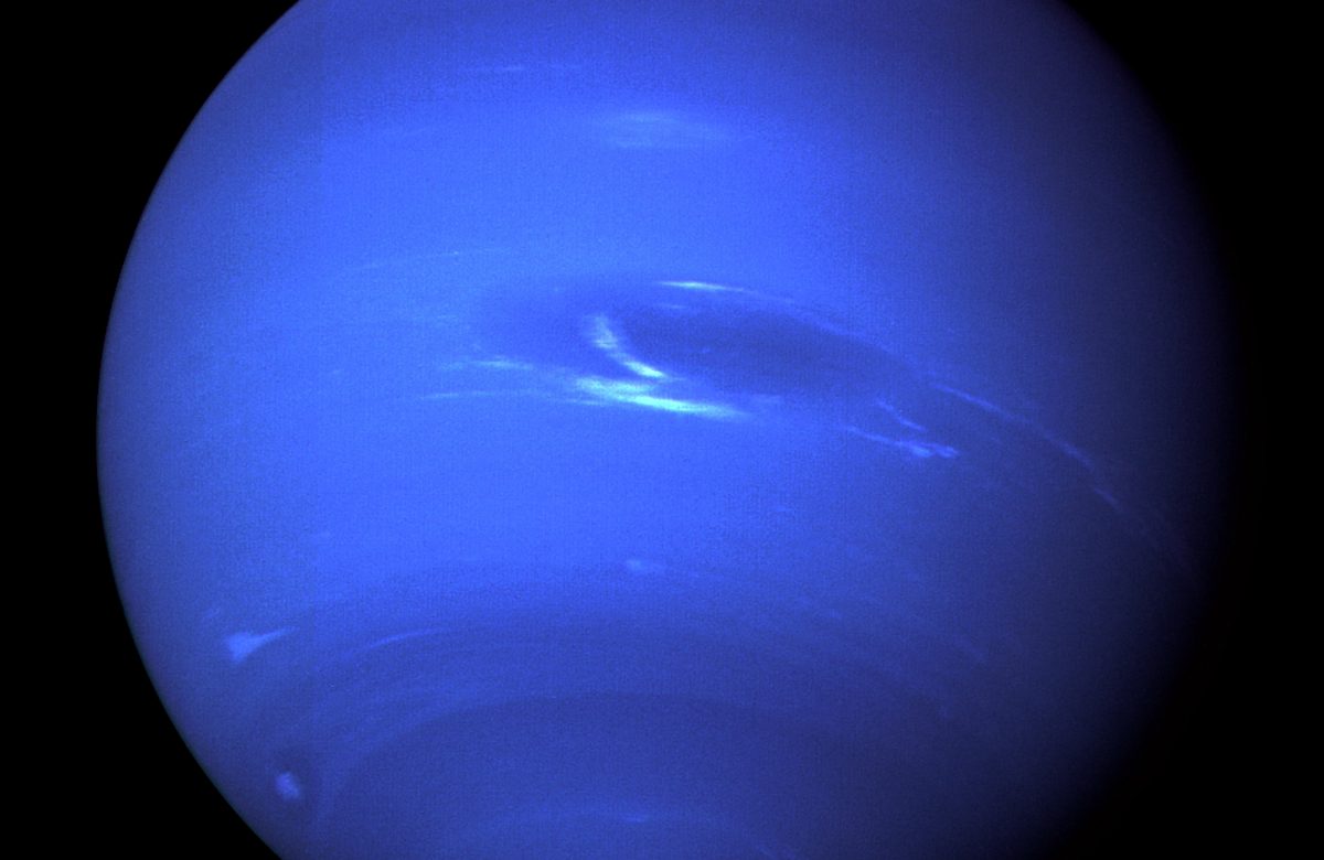 Nettuno fotografato dalla sonda Voyager 2 della NASA