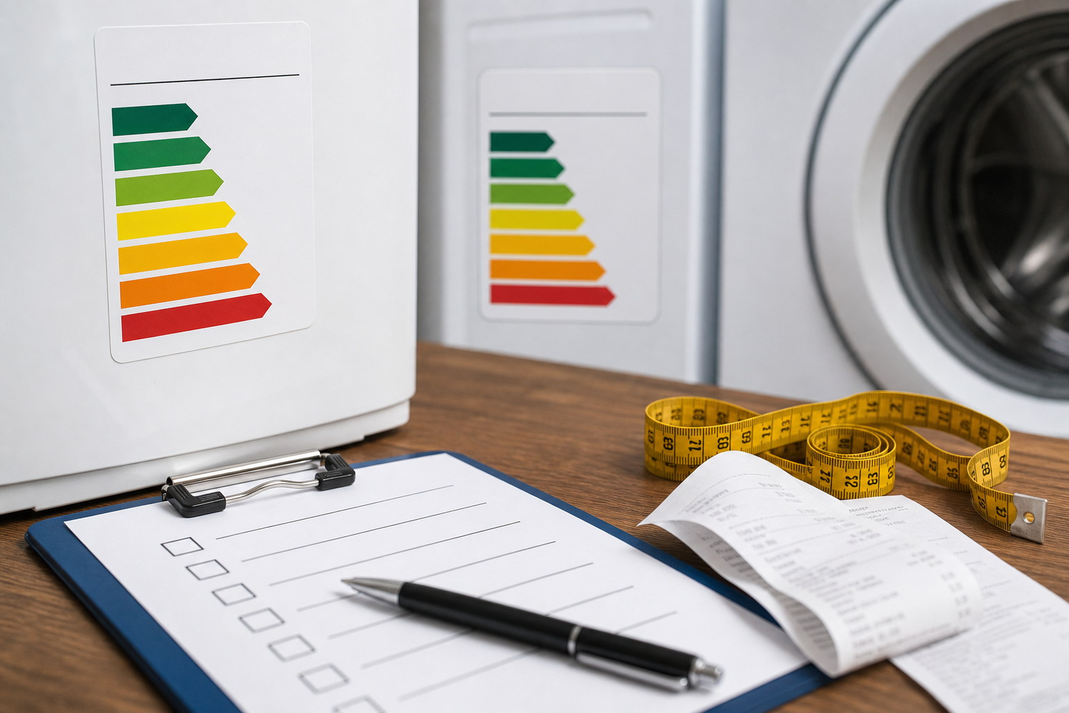 Checklist e etichette anonime per verificare gli elettrodomestici ammessi al contributo