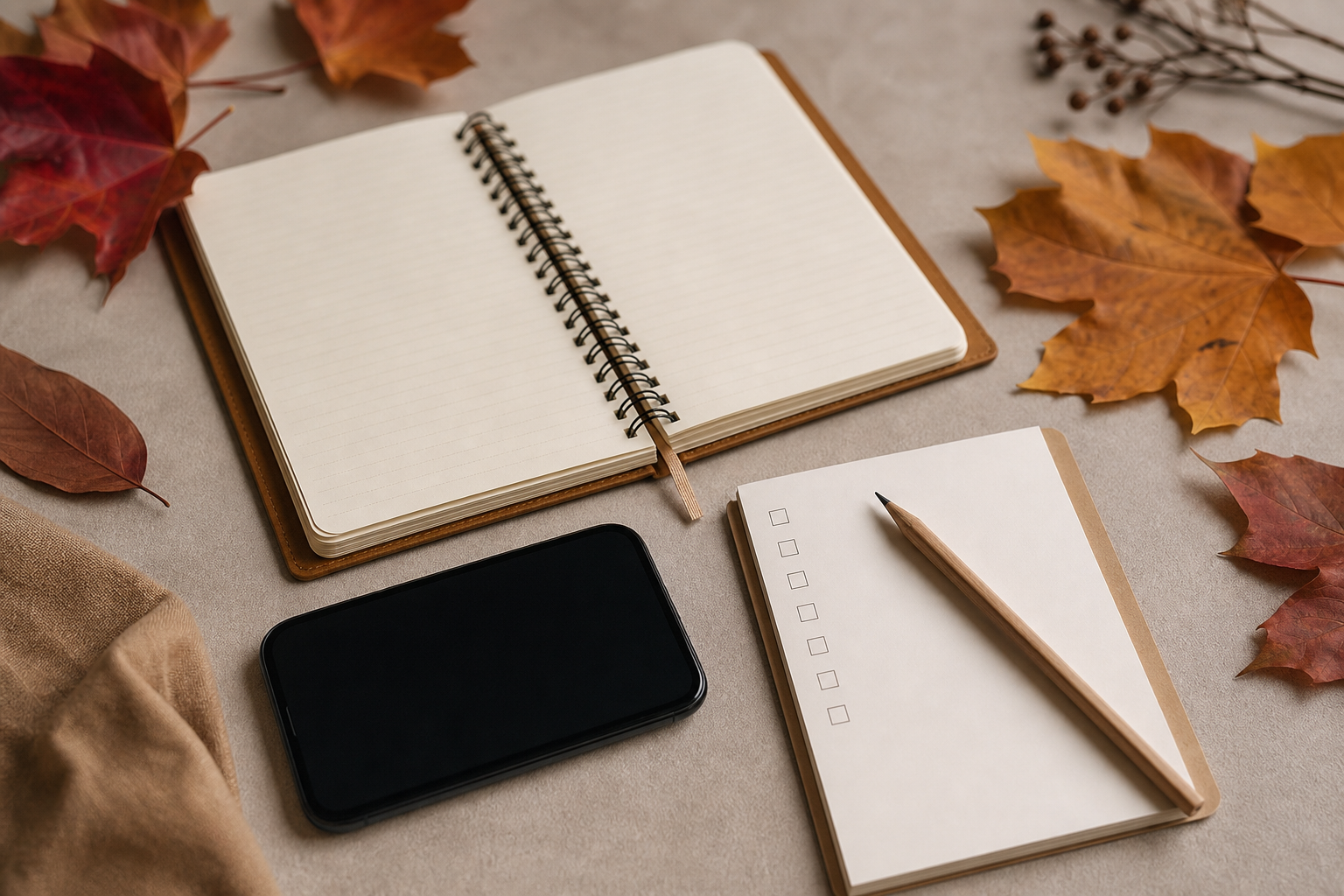 Agenda e checklist generiche per organizzare una festività in calendario