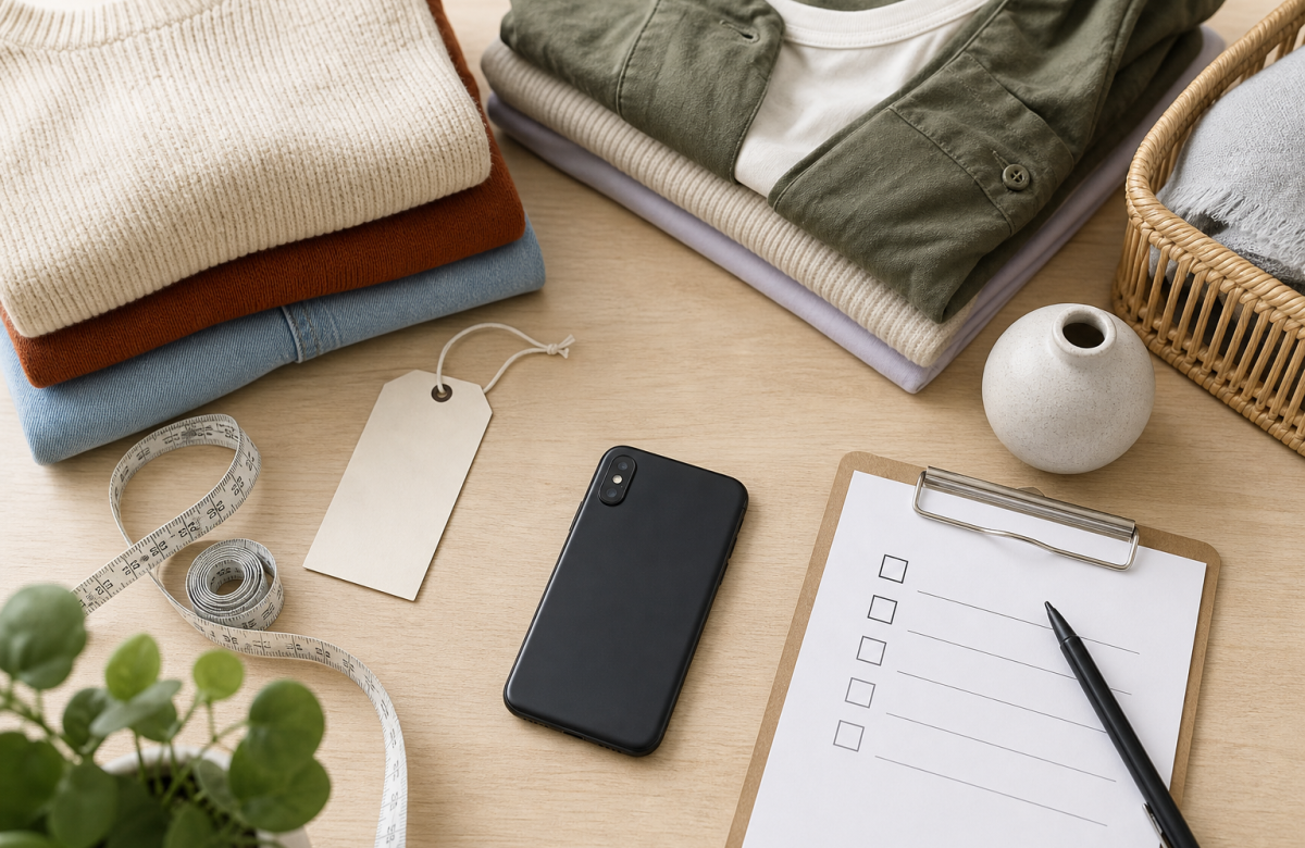 Abiti e oggetti generici per acquisti second hand online